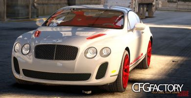 Bentley Continental SuperSports ISR Paintjob
