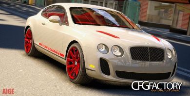 Bentley Continental SuperSports ISR Paintjob