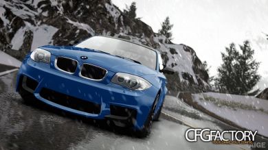 BMW 1M  Carbon fibre Paintjob