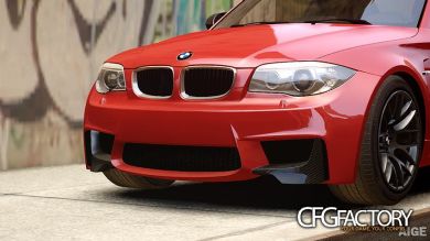 BMW 1M  Carbon fibre Paintjob