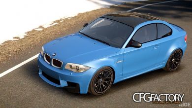 BMW 1M  Carbon fibre Paintjob