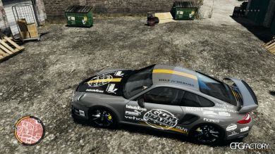 2012 Porsche 911 GT2 RS  gumball 3000 paintjob