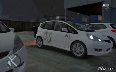 G4S Honda Fit 2009 Skin