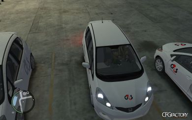 G4S Honda Fit 2009 Skin