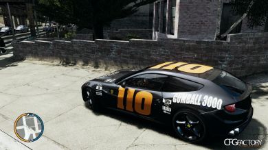 Ferrari FF gumball 3000 paintjob
