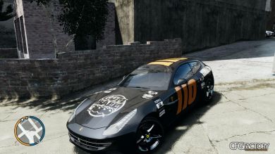 Ferrari FF gumball 3000 paintjob