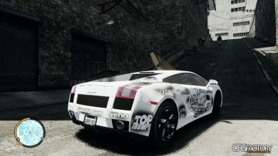 2005 Lamborghini Gallardo 77  gumball 3000 paintjo