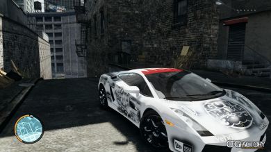 2005 Lamborghini Gallardo 77  gumball 3000 paintjo