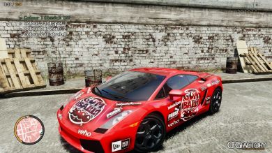 2005 Lamborghini Gallardo 77  gumball 3000 paintjo