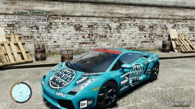 2005 Lamborghini Gallardo 77  gumball 3000 paintjo