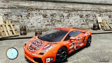 2005 Lamborghini Gallardo 77  gumball 3000 paintjo