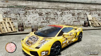 2005 Lamborghini Gallardo 77  gumball 3000 paintjo