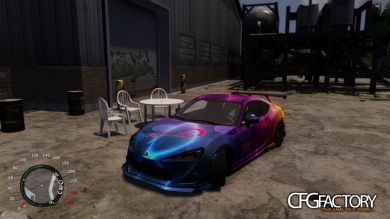 Subaru BRZ RedLine & Hello Kitty Paintjob
