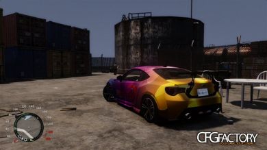 Subaru BRZ RedLine & Hello Kitty Paintjob