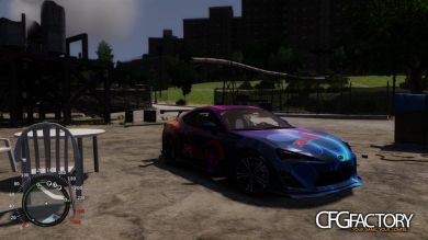 Subaru BRZ RedLine & Hello Kitty Paintjob