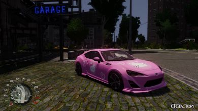 Subaru BRZ RedLine & Hello Kitty Paintjob