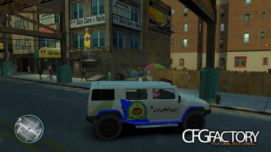 Iranian Police Patrol
