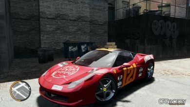 2010 Ferrari 458   121  guball 3000 paintjob