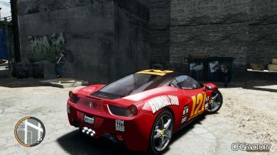 2010 Ferrari 458   121  guball 3000 paintjob