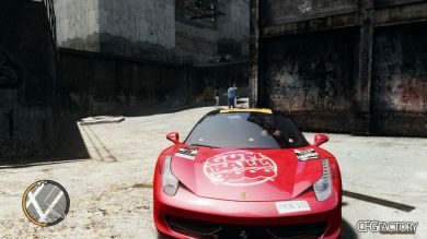 2010 Ferrari 458   121  guball 3000 paintjob
