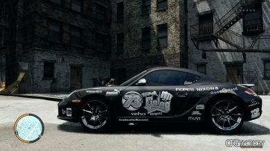 2012 Porsche Cayman R  guball 3000 paintjob