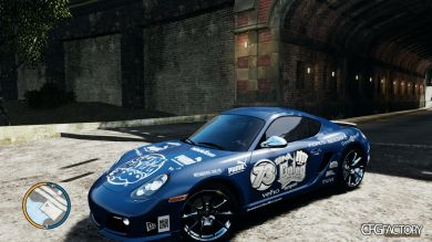 2012 Porsche Cayman R  guball 3000 paintjob