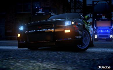 Nissan SkyLine R34 GT-R Monster Skin