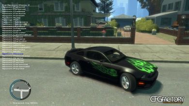 Vinyls for the 2013 Ford Mustang Police Edition