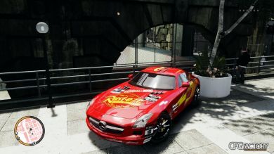 2011 Mercedes-Benz SLS Gumball 3000 Paintjobs (4)
