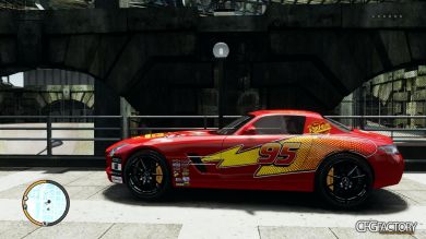 2011 Mercedes-Benz SLS Gumball 3000 Paintjobs (4)