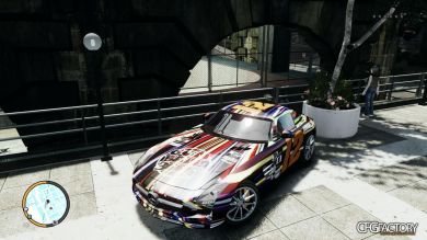 2011 Mercedes-Benz SLS Gumball 3000 Paintjobs (4)