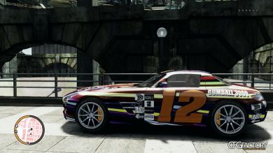 2011 Mercedes-Benz SLS Gumball 3000 Paintjobs (4)