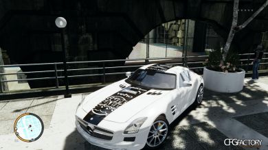 2011 Mercedes-Benz SLS Gumball 3000 Paintjobs (4)