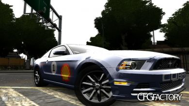 2 New PaintJobs & Sound 2013 Ford Mustang Boss