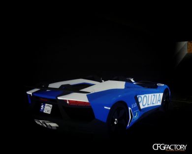 Lamborghini Aventador J Polizia PJ