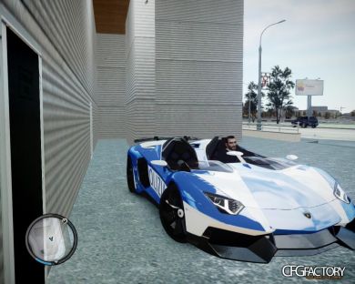 Lamborghini Aventador J Polizia PJ
