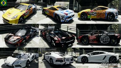 Two Gumball 3000 (+ Lamborghini  wheelsandmore) Pa