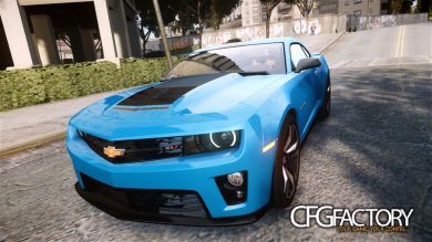 Chevrolet Camaro ZL1 - Paintjob "Carbon Touch