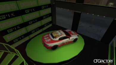 Aston Martin Amstel Beer Paintjob