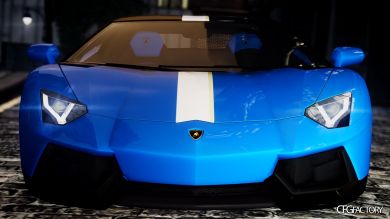 Lamborghini Aventador-paint job
