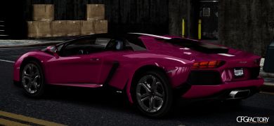 Lamborghini Aventador-paint job