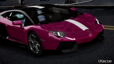 Lamborghini Aventador-paint job