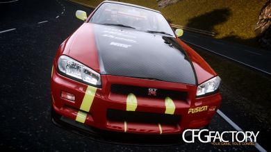 Nissan Skyline GT-R34 - Paintjob