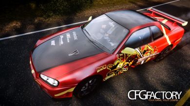 Nissan Skyline GT-R34 - Paintjob
