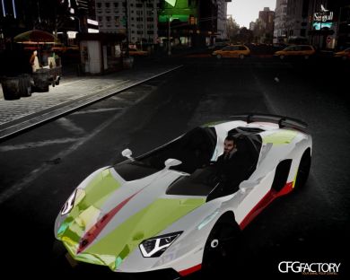 Lamborghini Aventador J PJ