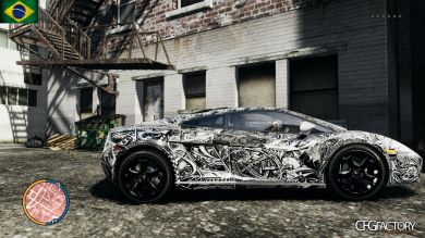 2005 Lamborghini Gallardo  (sharpie)