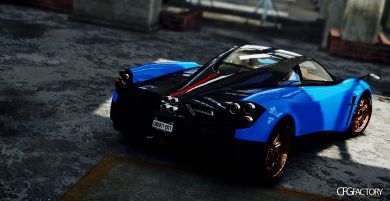 Pagani Huayra//Paint job