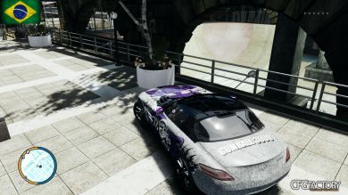 2011 Mercedes Benz SLS AMG Team Galag gumball 3000
