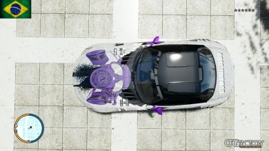 2011 Mercedes Benz SLS AMG Team Galag gumball 3000