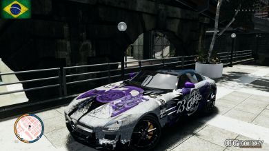 2011 Mercedes Benz SLS AMG Team Galag gumball 3000